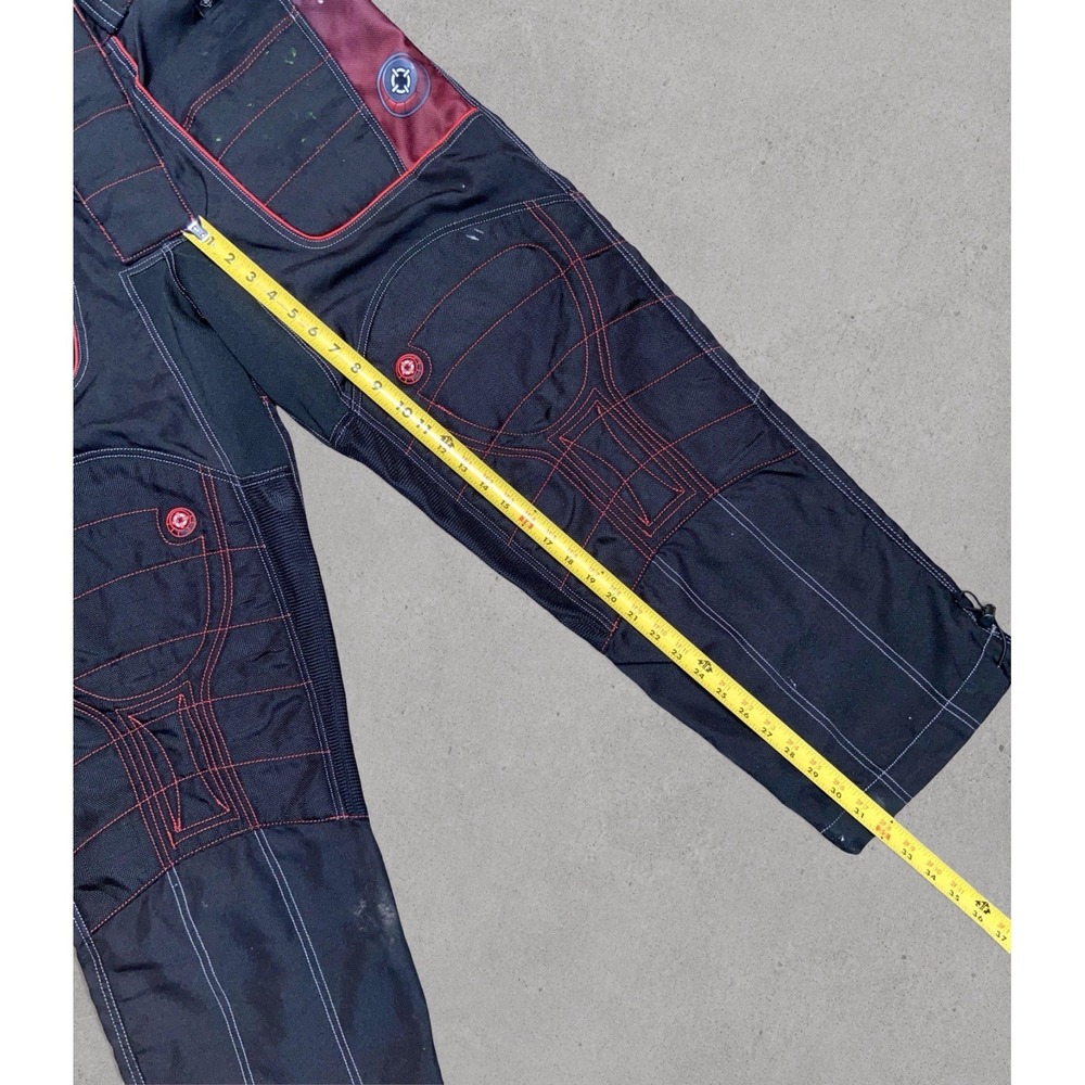 Smart Parts Paintball Pants Men's Large Black Red Protective Gear - Picture 4 of 7